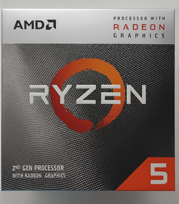 AMD Ryzen 5 3400G Desktop Processor with Radeon RX Vega 11 Graphics | 4 Cores, 8 Threads, Up to 4.2GHz, AM4 Socket, Wraith Spire Cooler Included